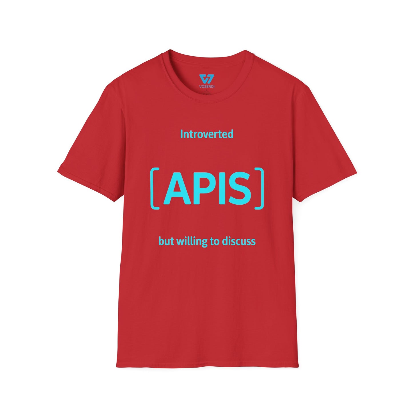 Introverted APIs But Willing To Discuss T-Shirt