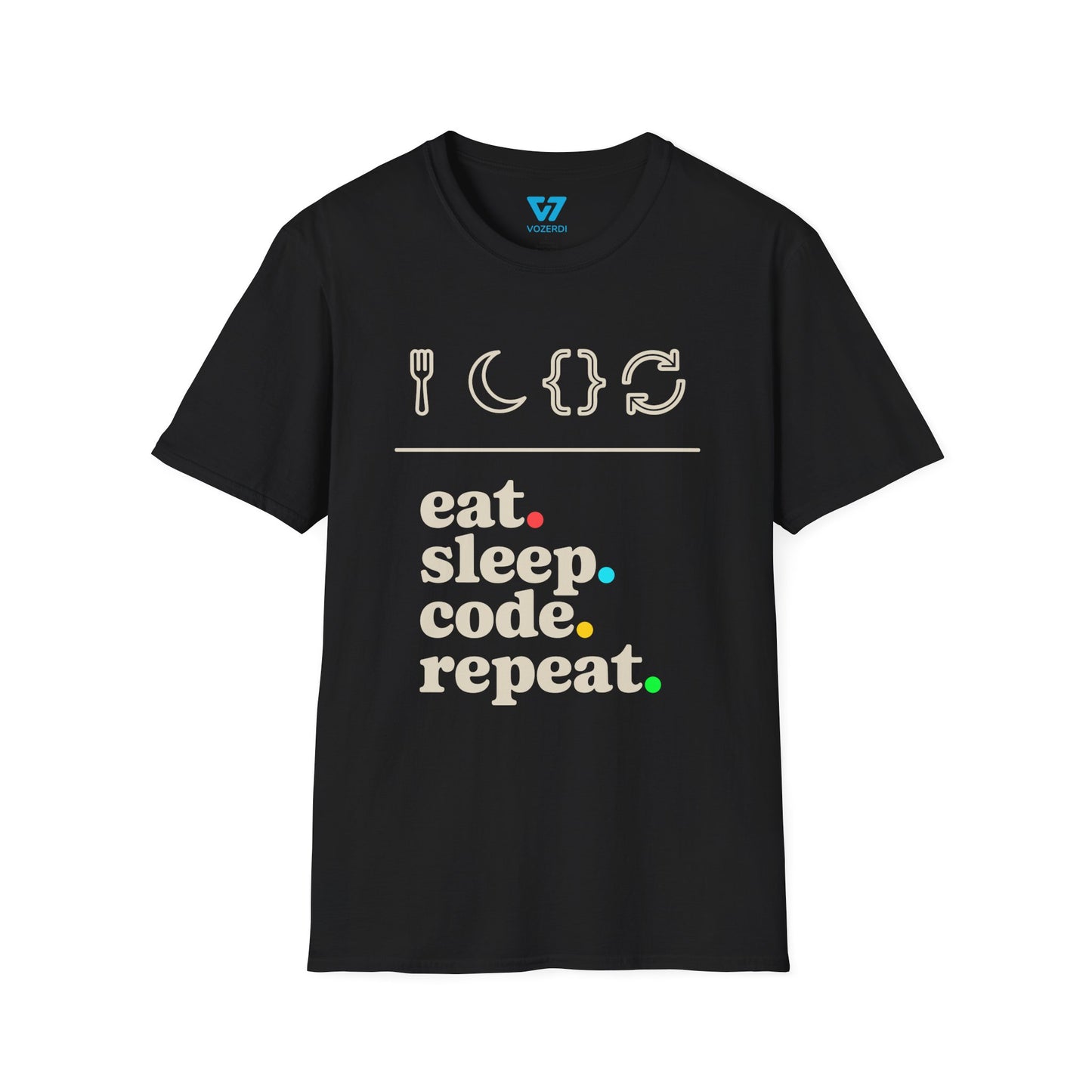 Eat Sleep Code Repeat T-Shirt
