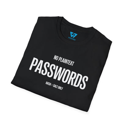 No Plaintext Passwords T-Shirt