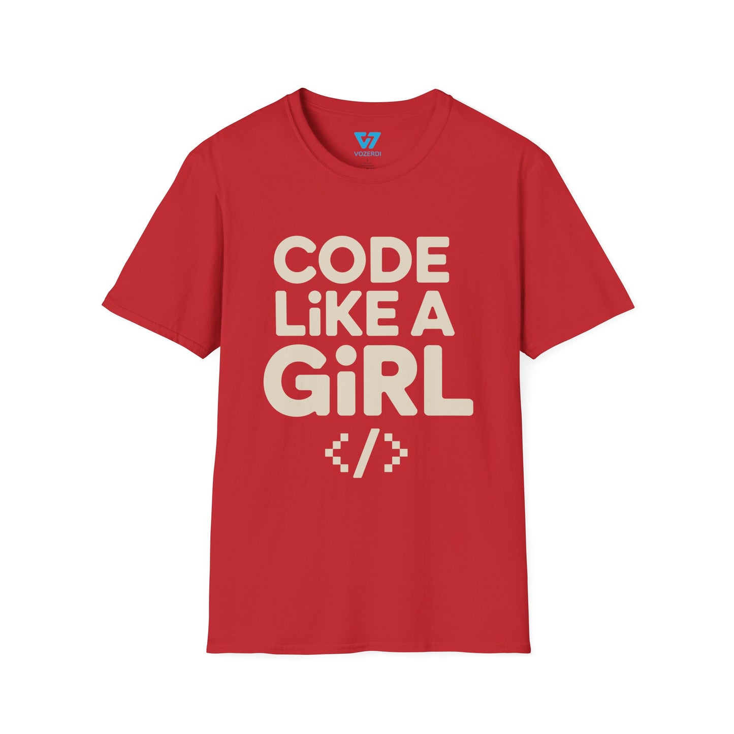 Code Like A Girl T-Shirt