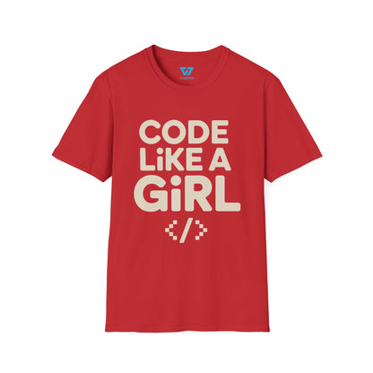 Code Like A Girl T-Shirt