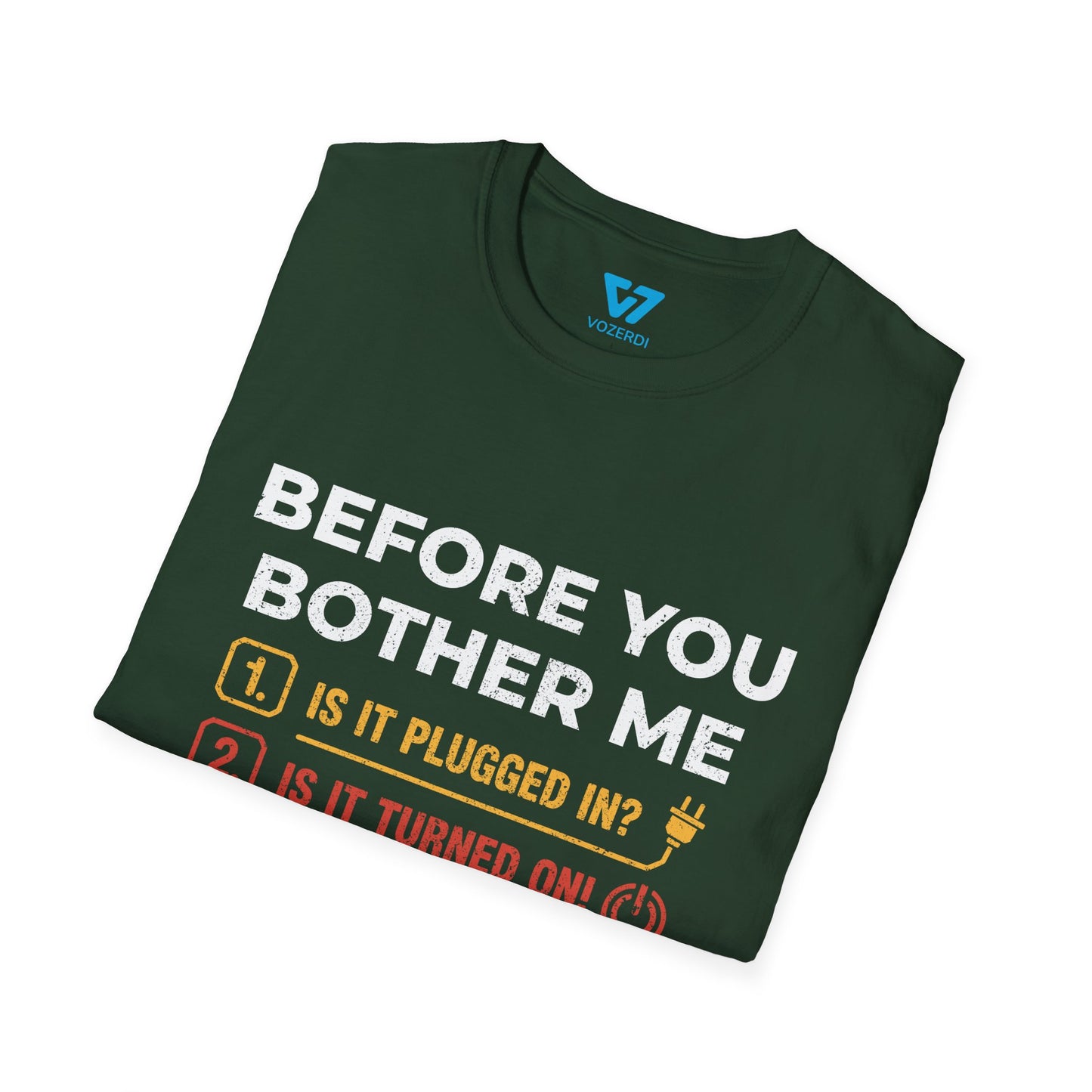 Before You Bother Me Checklist T-Shirt