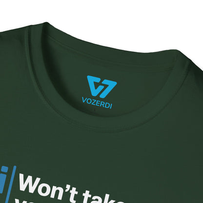 AI Won't Take Your Job A Developer Using AI Will T-Shirt
