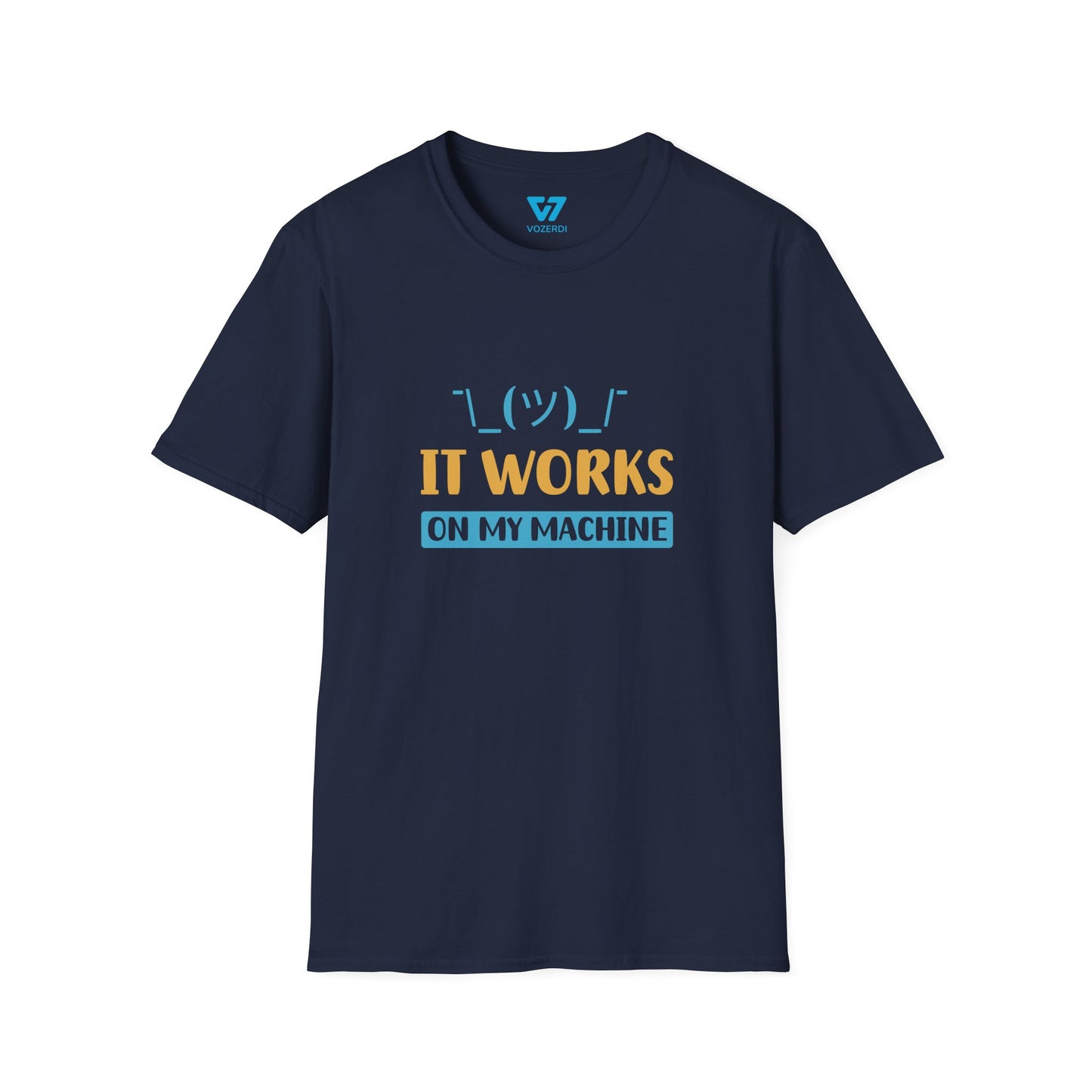 It Works On My Machine Shrug T-Shirt