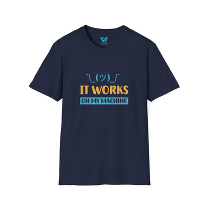 It Works On My Machine Shrug T-Shirt