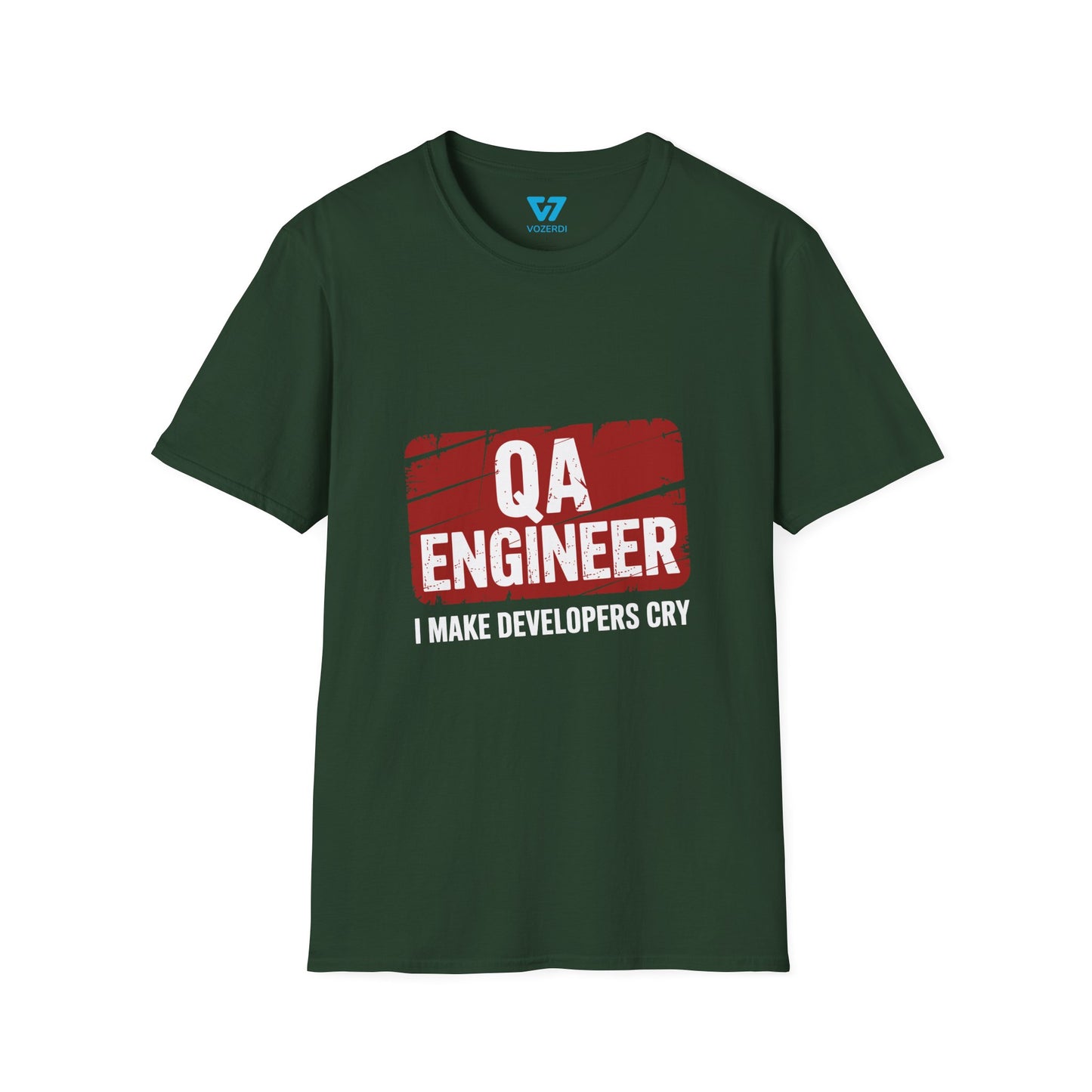 QA Engineer I Make Developers Cry T-Shirt