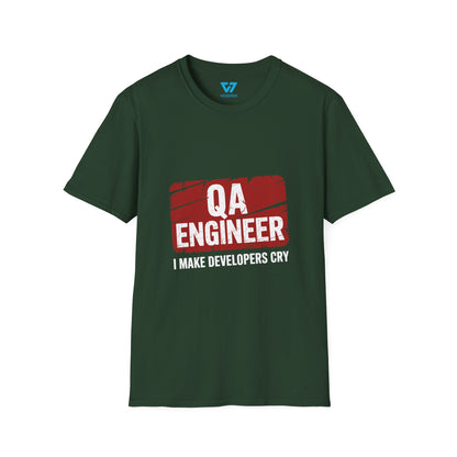 QA Engineer I Make Developers Cry T-Shirt