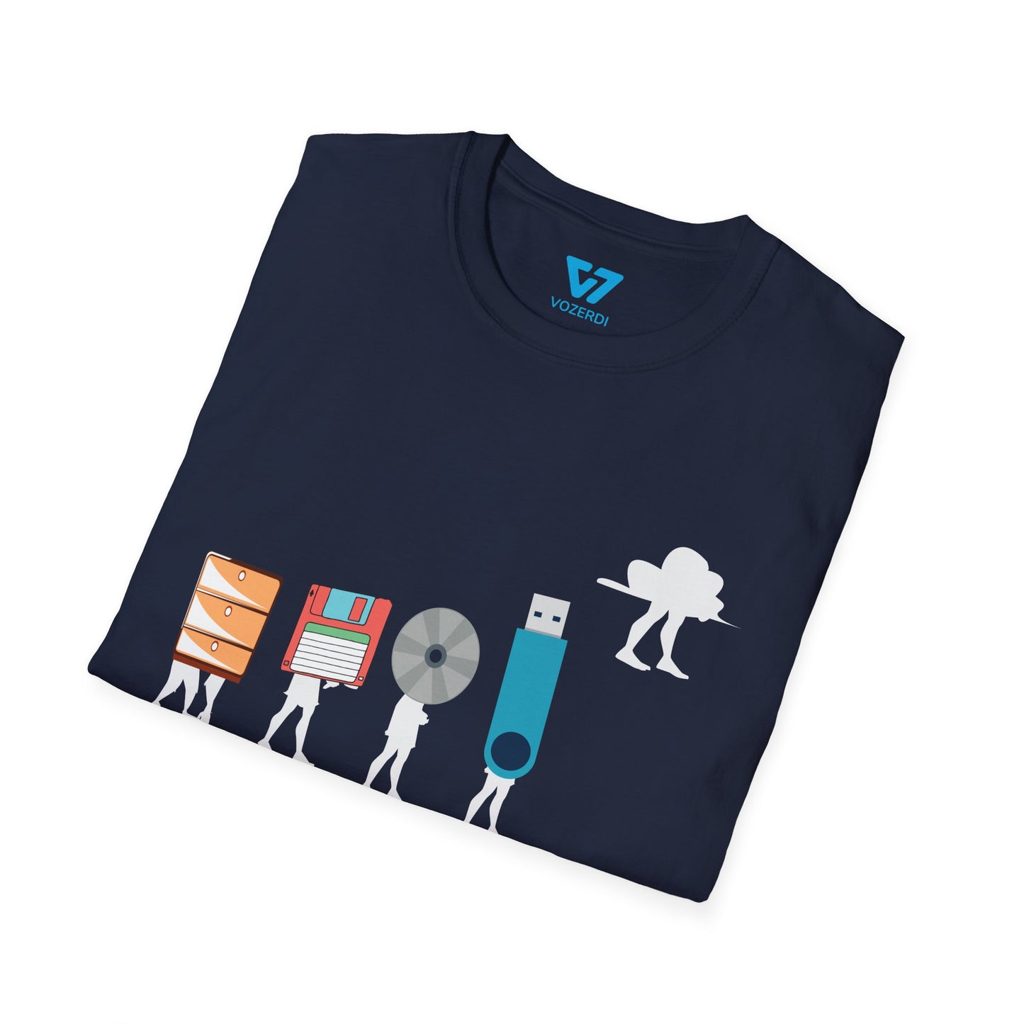 Evolution Of Data Storage Devices T-Shirt