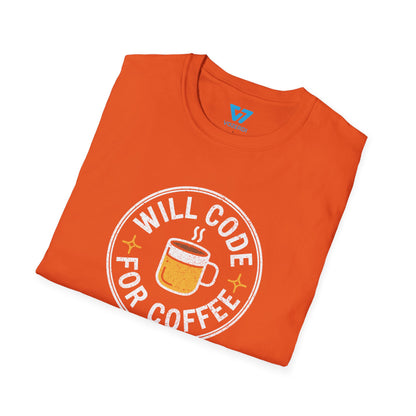 Will Code For Coffee T-Shirt