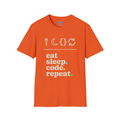 Eat Sleep Code Repeat T-Shirt