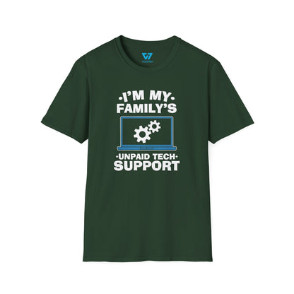 I'm My Family's Unpaid Tech Support T-Shirt