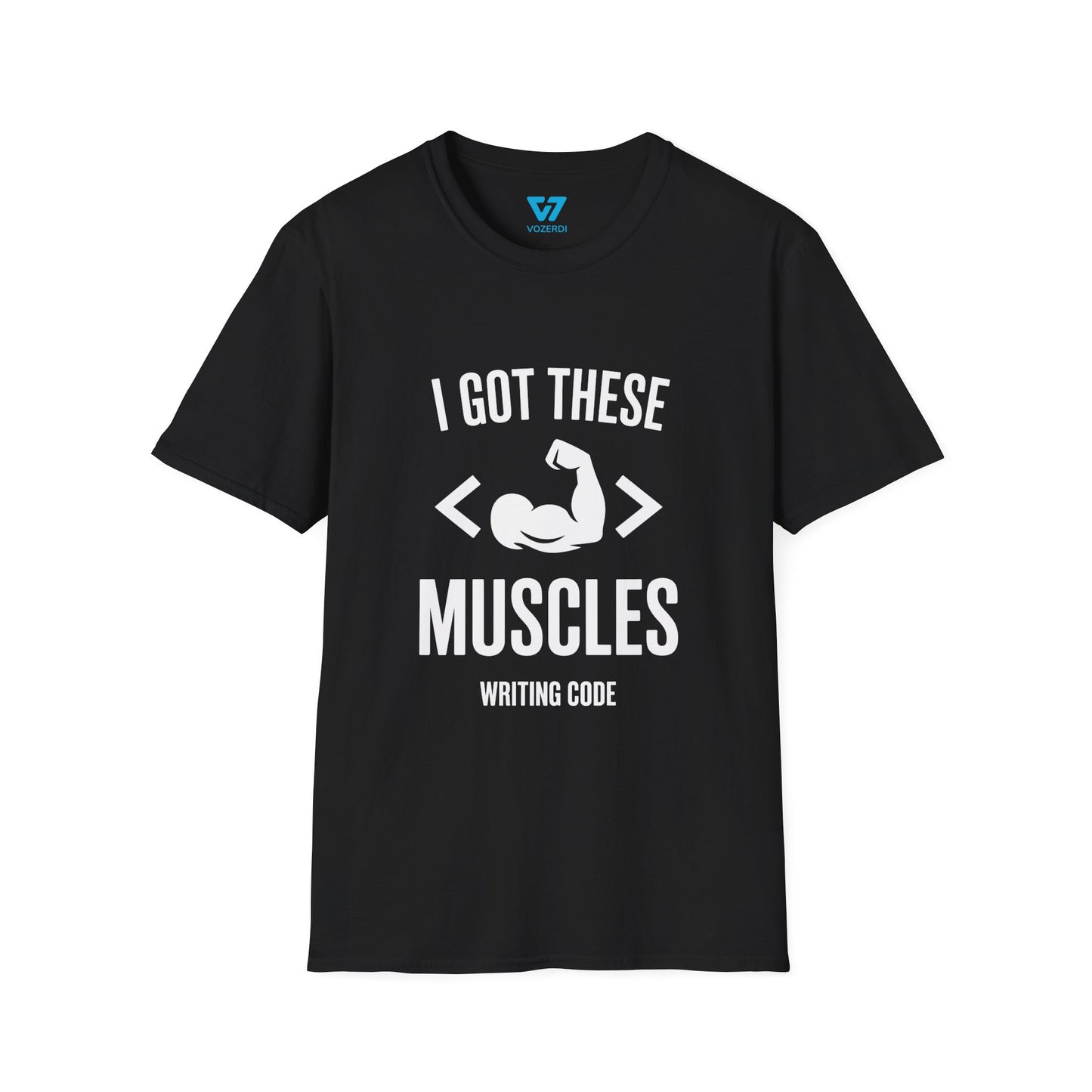 Muscles From Writing Code T-Shirt