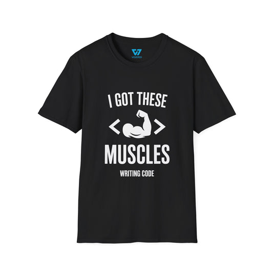 Muscles From Writing Code T-Shirt