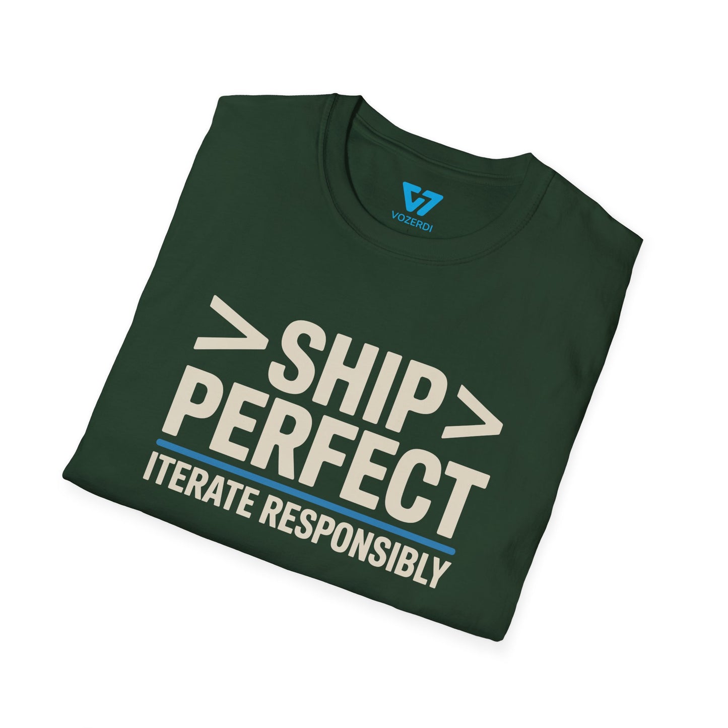 Ship Perfect Iterate Responsibly T-Shirt