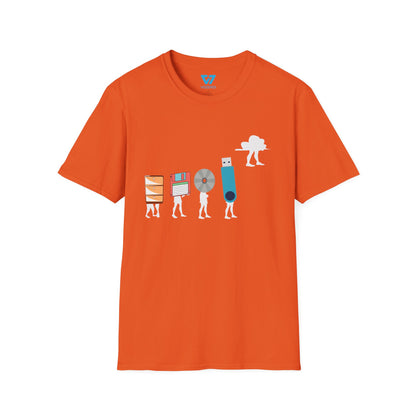 Evolution Of Data Storage Devices T-Shirt