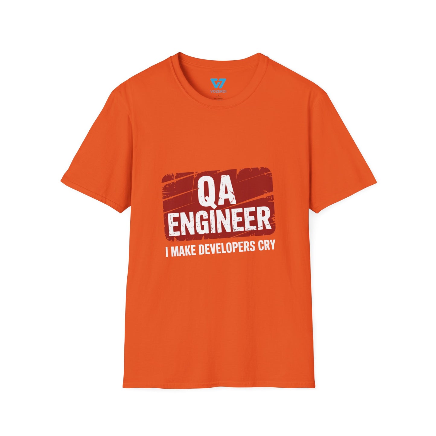 QA Engineer I Make Developers Cry T-Shirt