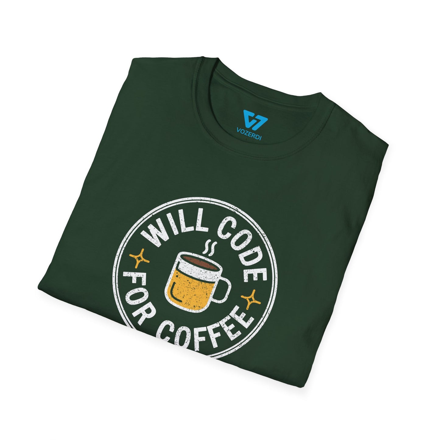 Will Code For Coffee T-Shirt