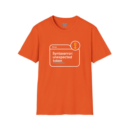 SyntaxError Unexpected Token T-Shirt