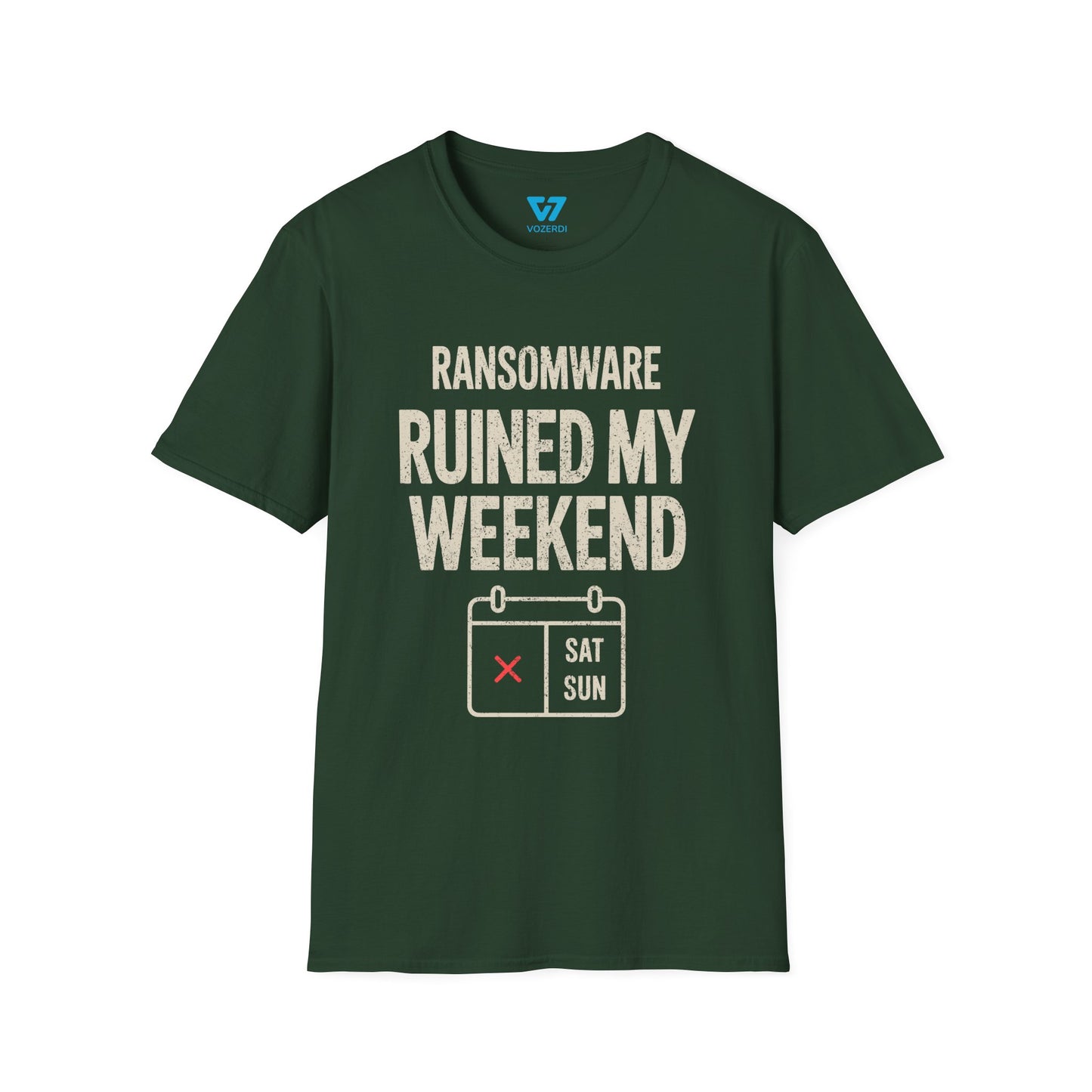 Ransomware Ruined My Weekend T-Shirt