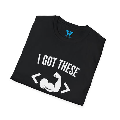 Muscles From Writing Code T-Shirt