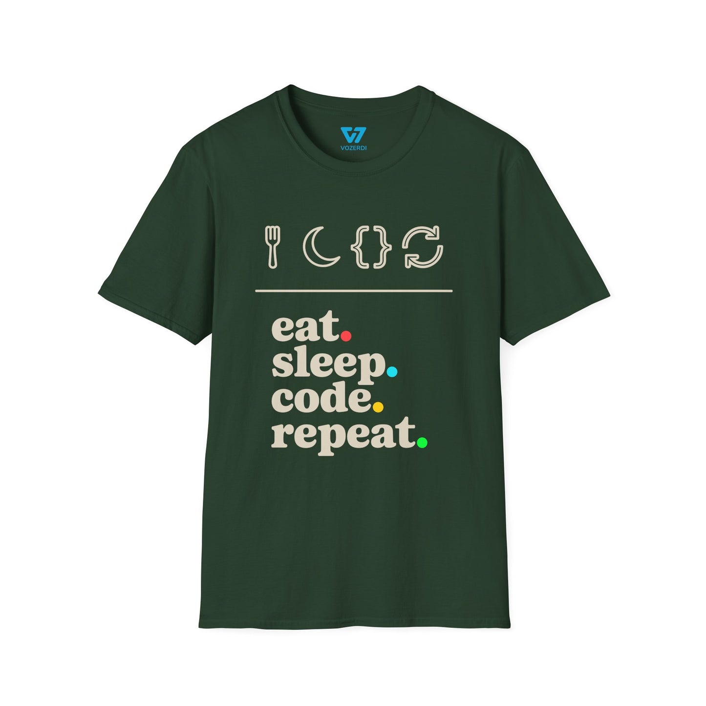 Eat Sleep Code Repeat T-Shirt