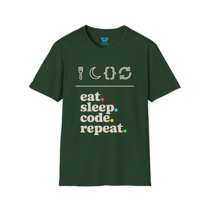 Eat Sleep Code Repeat T-Shirt