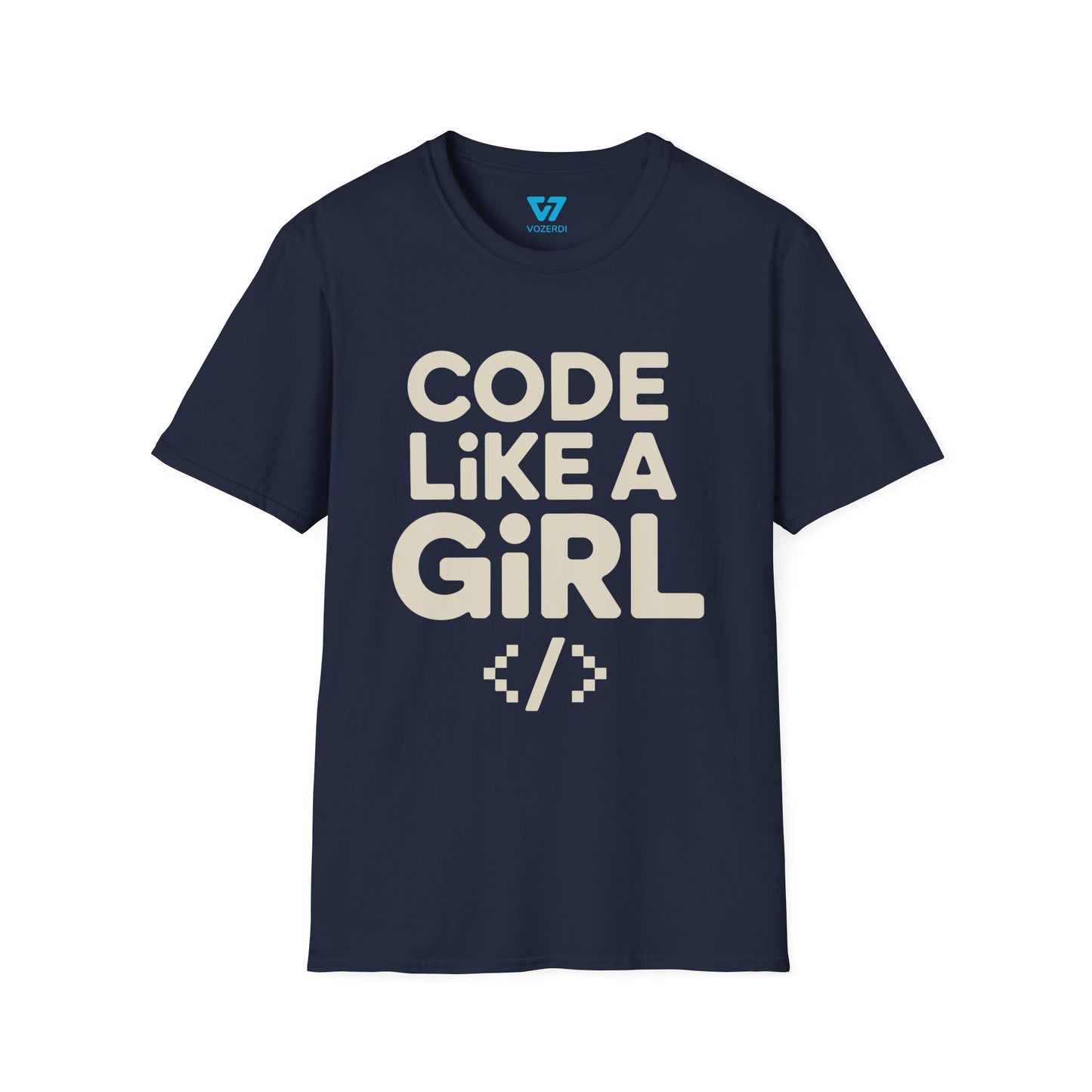Code Like A Girl T-Shirt