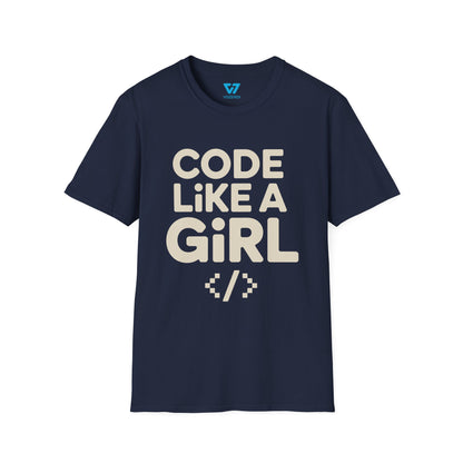 Code Like A Girl T-Shirt