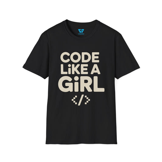 Code Like A Girl T-Shirt