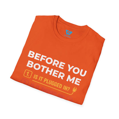 Before You Bother Me Checklist T-Shirt