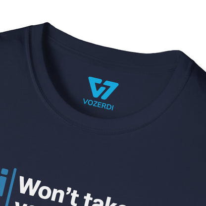 AI Won't Take Your Job A Developer Using AI Will T-Shirt