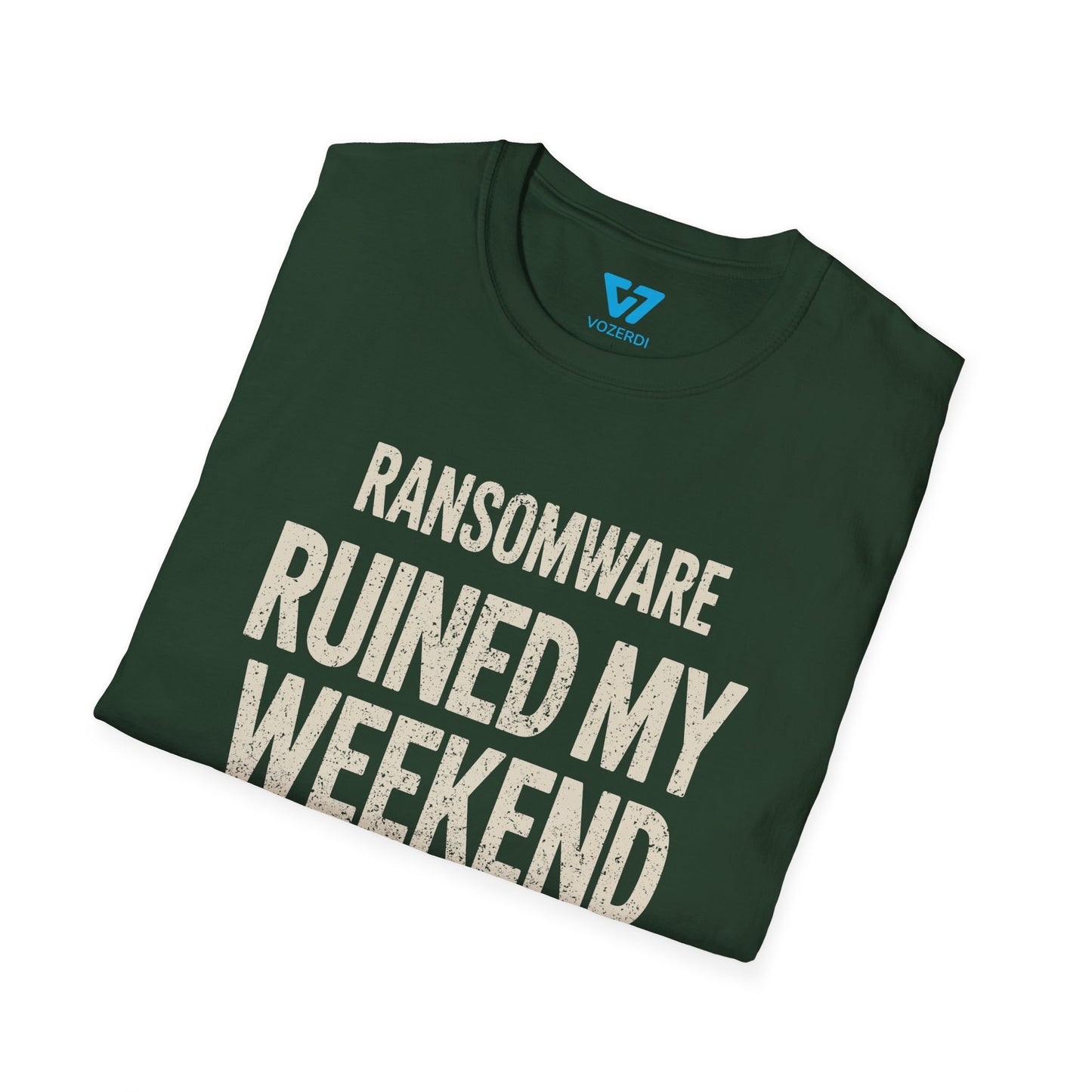 Ransomware Ruined My Weekend T-Shirt