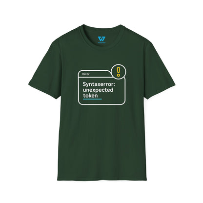 SyntaxError Unexpected Token T-Shirt