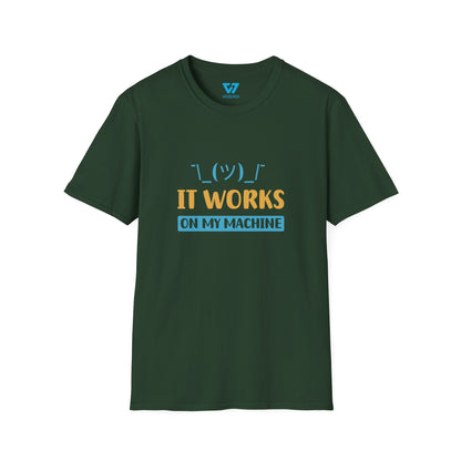 It Works On My Machine Shrug T-Shirt