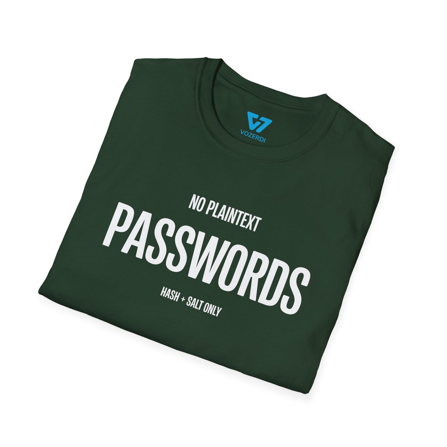 No Plaintext Passwords T-Shirt