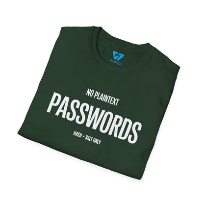 No Plaintext Passwords T-Shirt