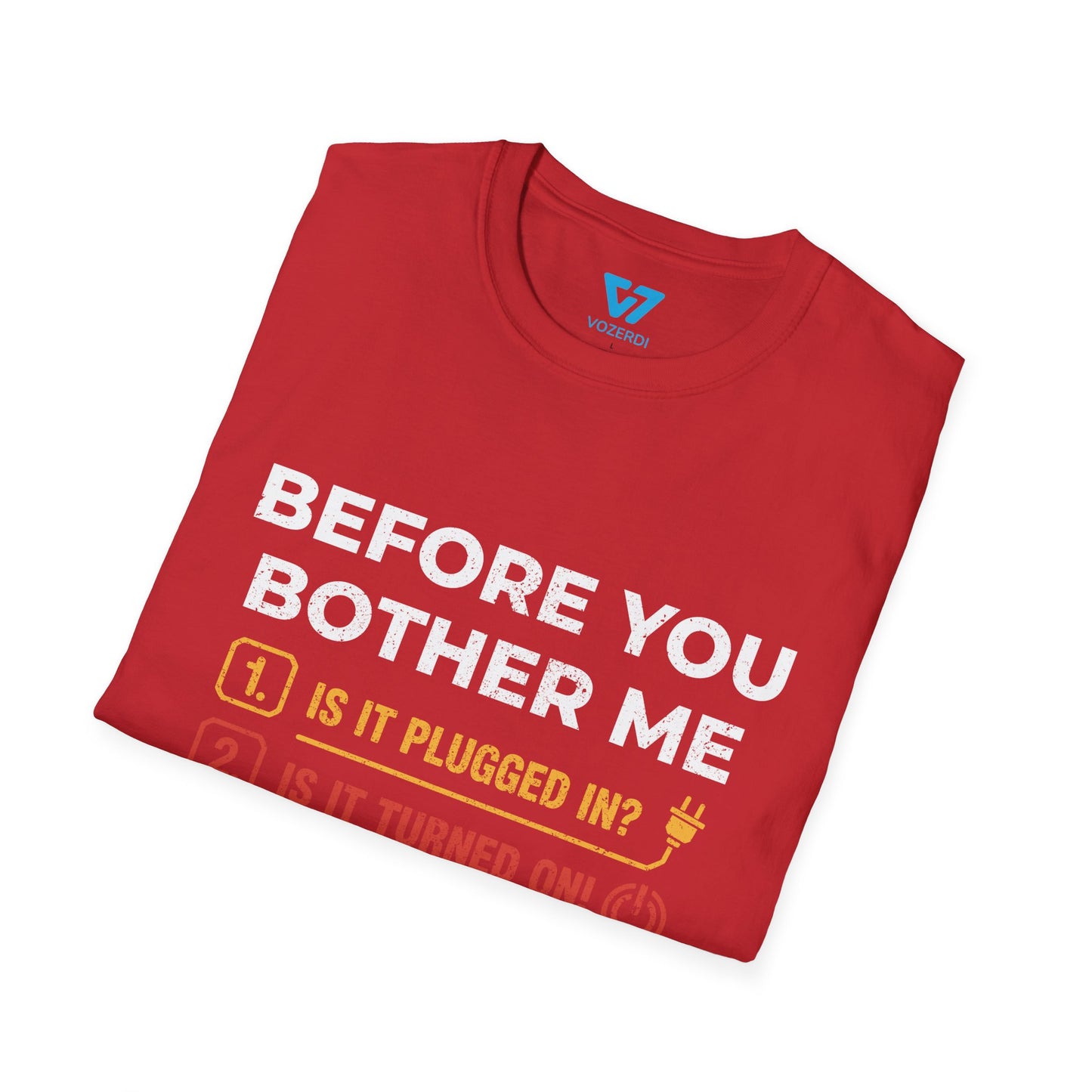 Before You Bother Me Checklist T-Shirt