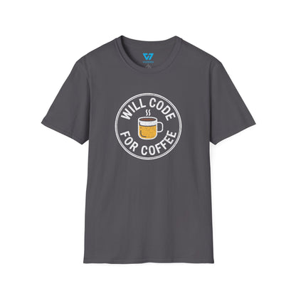 Will Code For Coffee T-Shirt