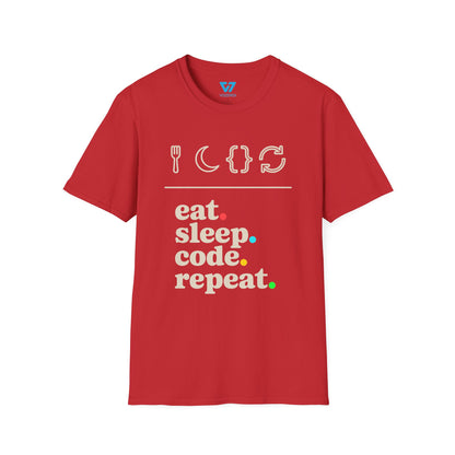 Eat Sleep Code Repeat T-Shirt