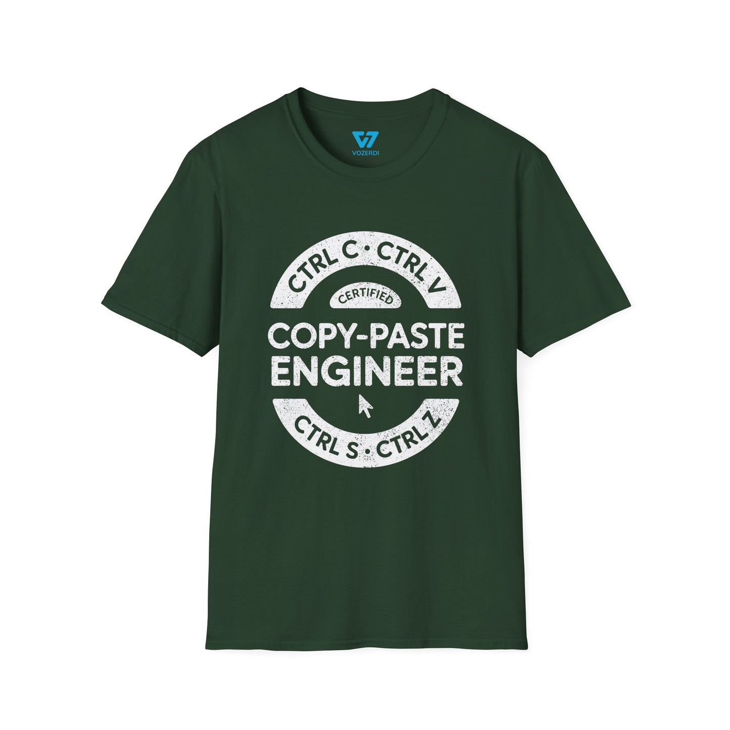 Certified Copy-Paste Engineer T-Shirt