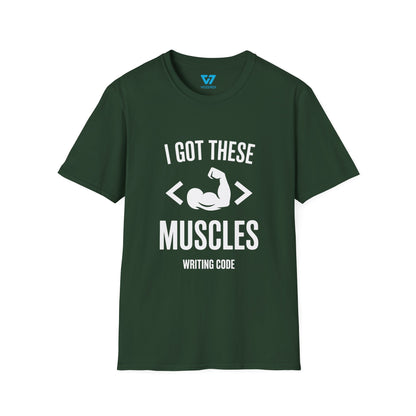 Muscles From Writing Code T-Shirt
