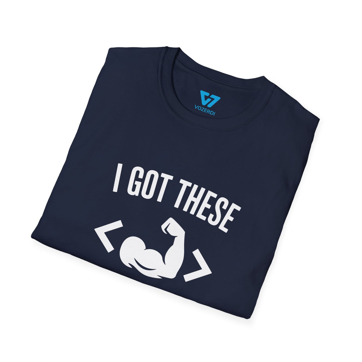 Muscles From Writing Code T-Shirt