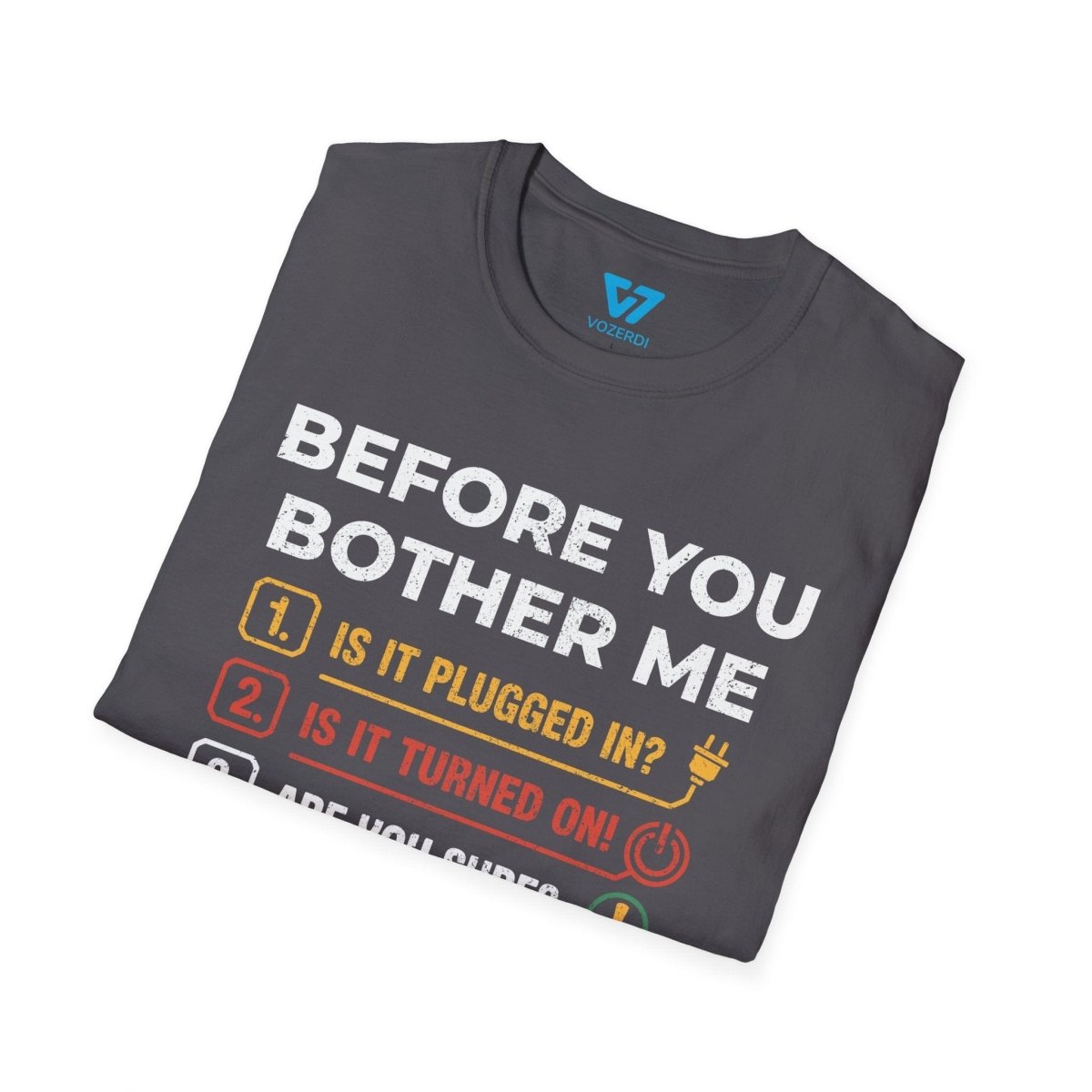 Before You Bother Me Checklist T-Shirt Before You Bother Me Checklist T-Shirt
