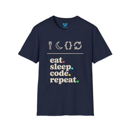 Eat Sleep Code Repeat T-Shirt