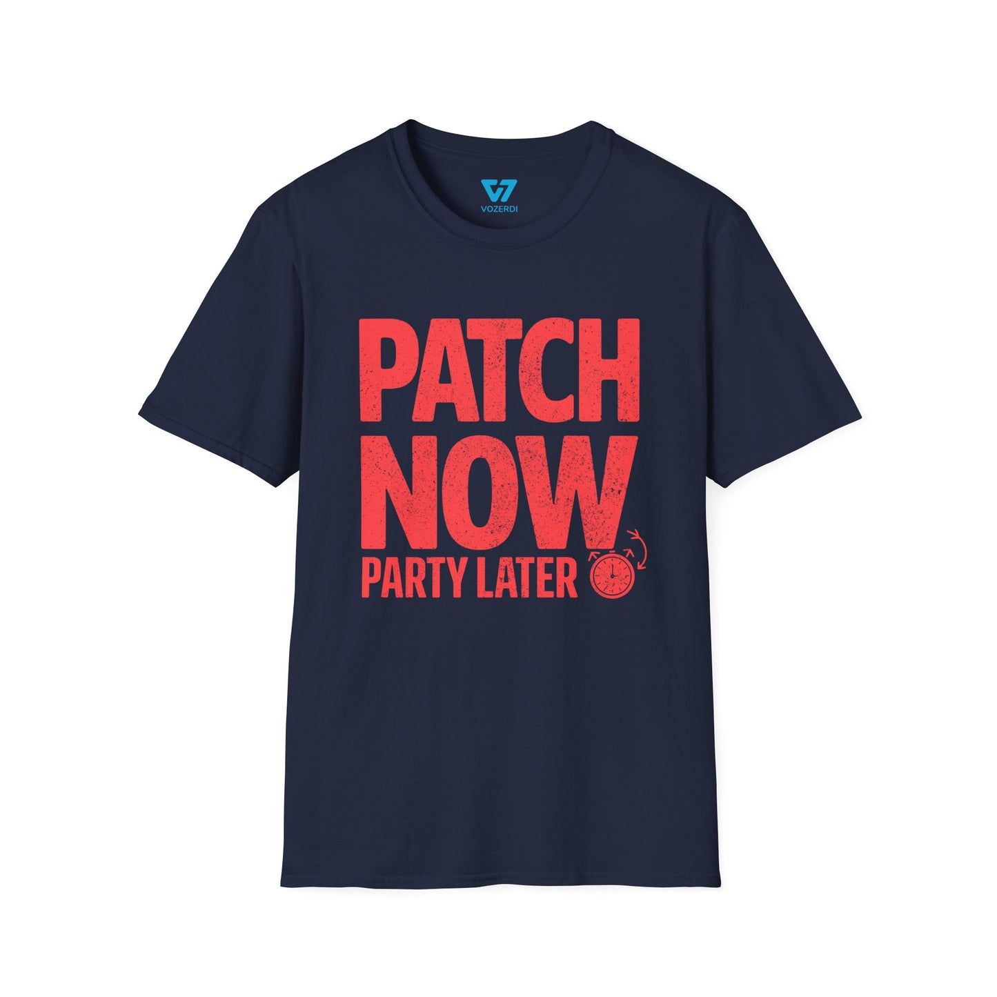 Patch Now Party Later T-Shirt