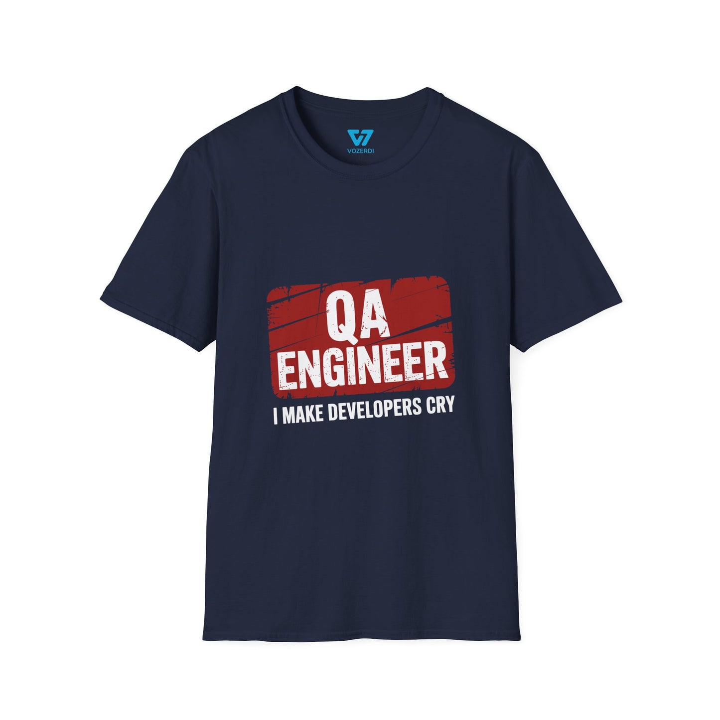 QA Engineer I Make Developers Cry T-Shirt