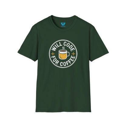 Will Code For Coffee T-Shirt