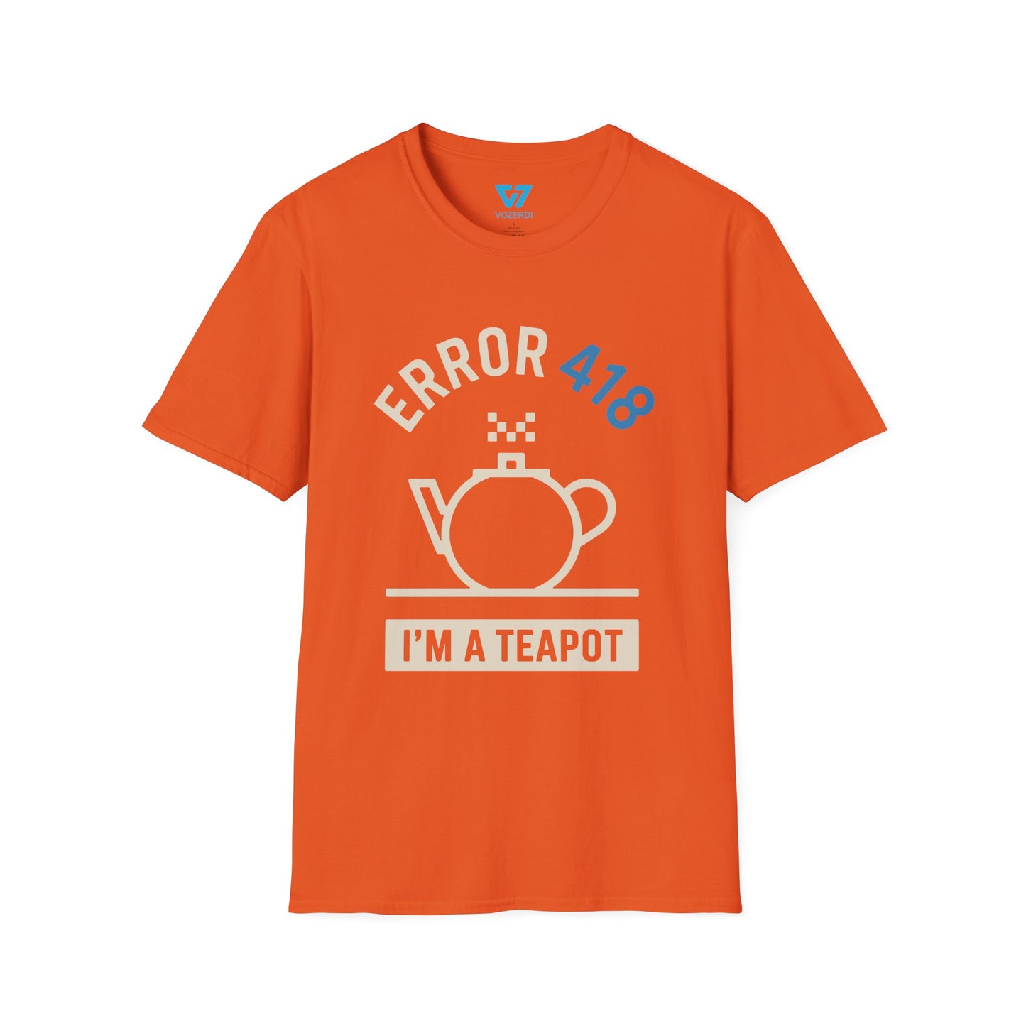Error 418 I'm A Teapot T-Shirt