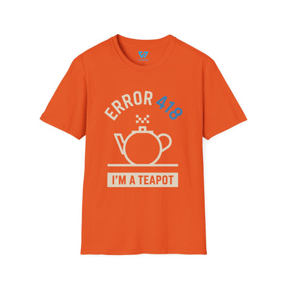 Error 418 I'm A Teapot T-Shirt